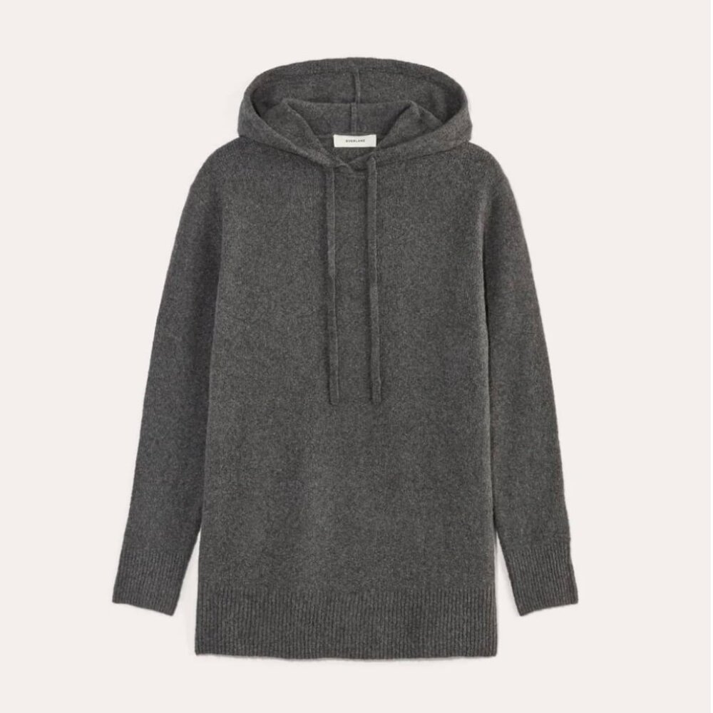 Everlane The Oversized Hoodie in Plush Cotton | Charcoal